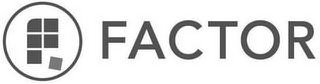 FACTOR logo
