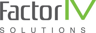 FACTOR IV SOLUTIONS logo