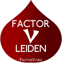 FACTOR V LEIDEN FACTORV.ORG logo