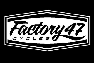 FACTORY  47 CYCLES logo