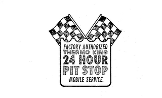 FACTORY AUTHORIZED THERMO KING 24 HOUR PIT STOP MOBILE SERVICE logo