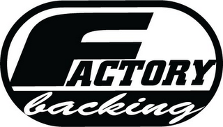 FACTORY BACKING logo
