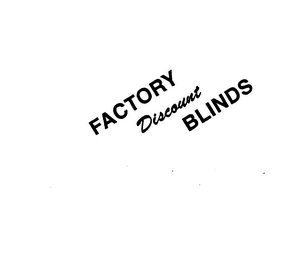 FACTORY DISCOUNT BLINDS logo