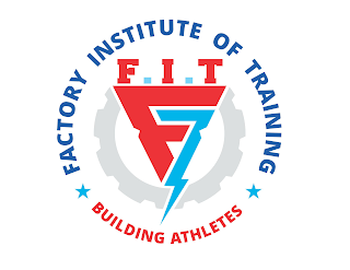 FACTORY INSTITUTE OF TRAINING BUILDING ATHLETES F . I . T F logo