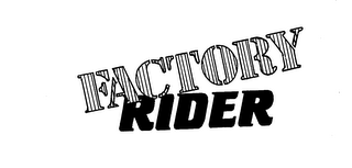 FACTORY RIDER logo