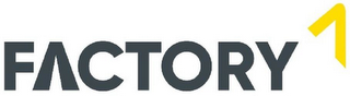 FACTORY¹ logo