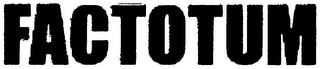 FACTOTUM logo