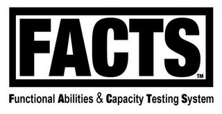 FACTS FUNCTIONAL ABILITIES & CAPACITY TESTING SYSTEM logo