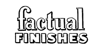 FACTUAL FINISHES logo