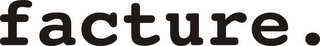 FACTURE. logo