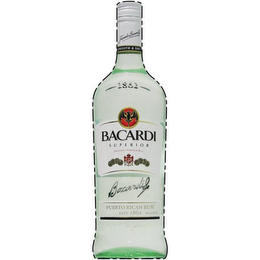 FACUNDO BACARDI SMOOTH & DRY 1862 BACARDI SUPERIOR ORIGINAL PREMIUM RUM BACARDI PUERTO RICAN RUM EST. 1862 40% ALC BY VOL logo