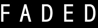 FADED logo