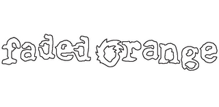FADED ORANGE logo