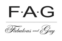 F·A·G FABULOUS AND GAY logo