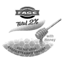 FAGE TOTAL 2% WITH HONEY ALL NATURAL GREEK STRAINED YOGURT logo