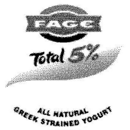 FAGE TOTAL 5% ALL NATURAL GREEK STRAINED YOGURT logo