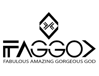FAGGO) FABULOUS AMAZING GORGEOUS GOD FAGGOD logo