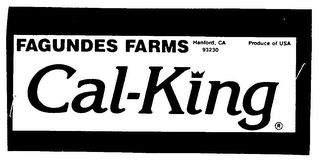 FAGUNDES FARMS CAL-KING PRODUCE OF USA logo