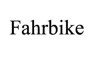 FAHRBIKE logo