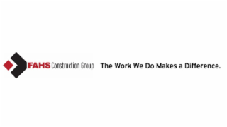 FAHS CONSTRUCTION GROUP THE WORK WE DO MAKES A DIFFERENCE. logo