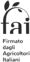 FAI FIRMATO DAGLI AGRICOLTORI ITALIANI logo