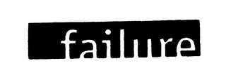 FAILURE logo