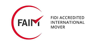 FAIM FIDI ACCREDITED INTERNATIONAL MOVER logo