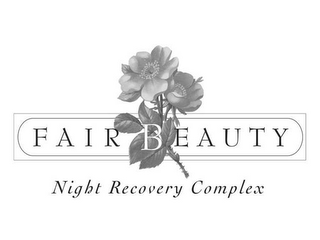 FAIR BEAUTY NIGHT RECOVERY COMPLEX logo