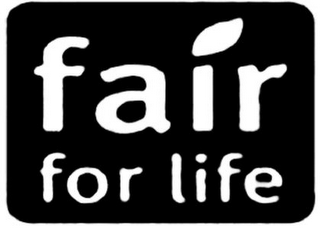 FAIR FOR LIFE logo