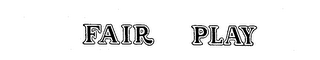 FAIR PLAY logo