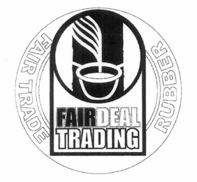 FAIRDEAL TRADING FAIR TRADE RUBBER logo