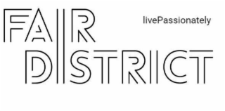 FAIRDISTRICT LIVEPASSIONATELY logo