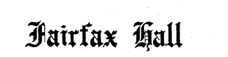 FAIRFAX HALL logo