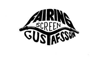 FAIRING SCREEN GUSTAFSSON logo
