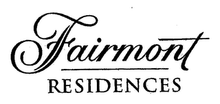 FAIRMONT RESIDENCES logo