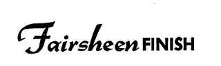 FAIRSHEEN FINISH logo