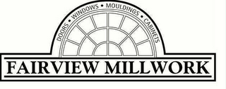FAIRVIEW MILLWORK DOORS WINDOWS MOULDINGS CABINETS logo