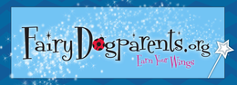 FAIRY DOGPARENTS.ORG EARN YOUR WINGS logo