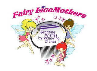 FAIRY LICEMOTHERS GRANTING WISHES BY REMOVING ITCHES logo