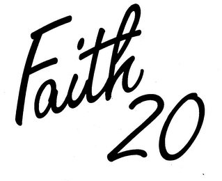 FAITH 20 logo