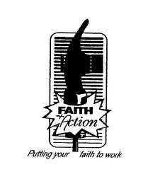 FAITH & ACTION PUTTING YOUR FAITH TO WORK logo