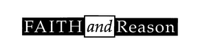 FAITH AND REASON logo
