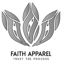 FAITH APPAREL TRUST THE PROCESS logo