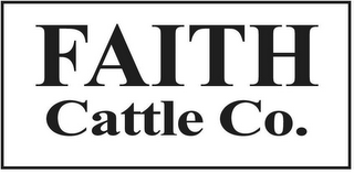 FAITH CATTLE CO. logo