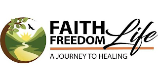 FAITH FREEDOM LIFE A JOURNEY TO HEALING logo