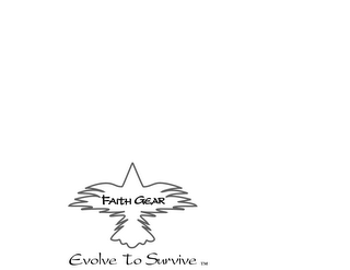 FAITH GEAR EVOLVE TO SURVIVE logo