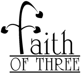 FAITH OF THREE logo