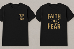 FAITH OVER FEAR logo