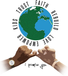 FAITH REBUILD LOVE EMPOWER KIDS TRUST logo