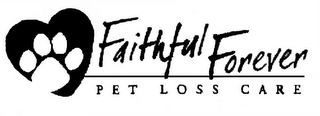 FAITHFUL FOREVER PET LOSS CARE logo